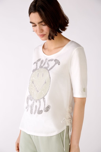 T-shirt oui x Smiley® in organic cotton