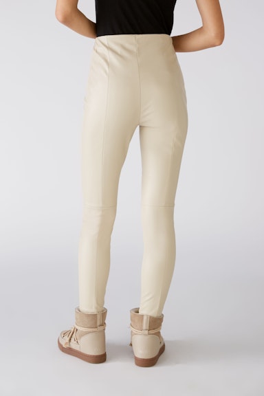 Jeggings made from vegan leather