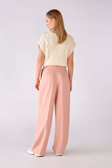Pleated trousers viscose