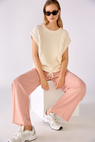 Pleated trousers viscose