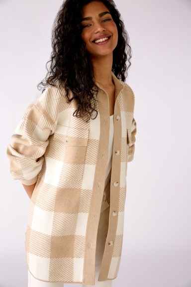 Overshirt in a checked pattern