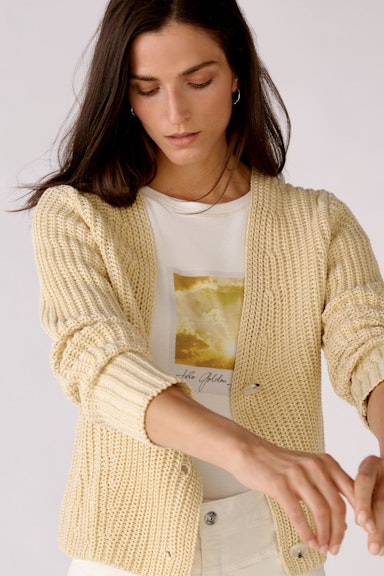 Cardigan in Cropped Form