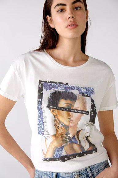 T-shirt with statement print