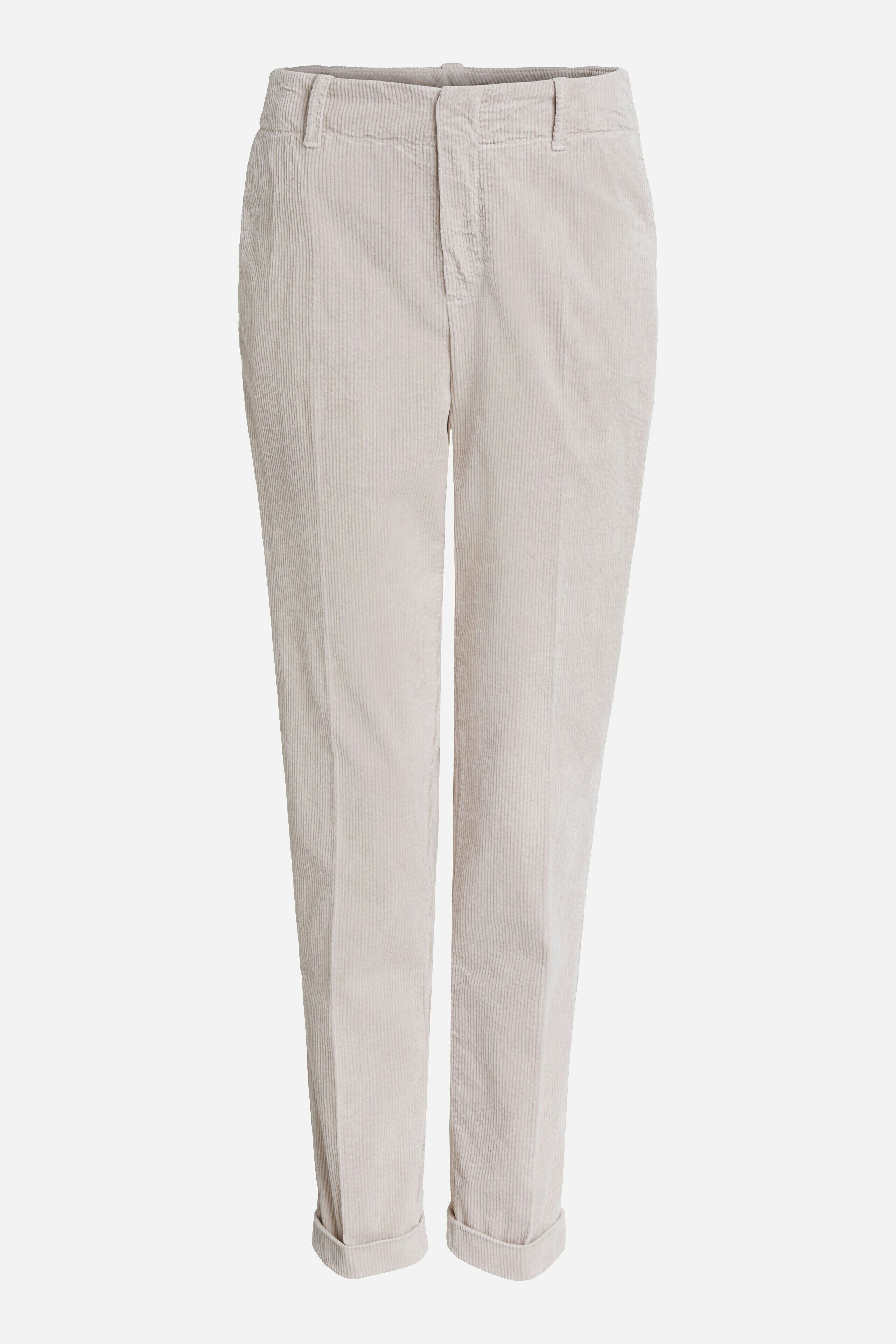 Corduroy trousers with crease | OUI 
