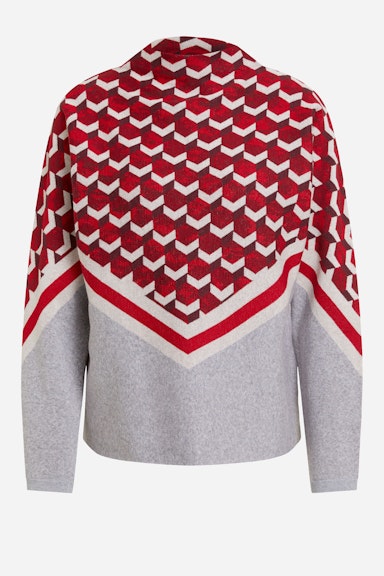 Pullover mit geometrischem Print