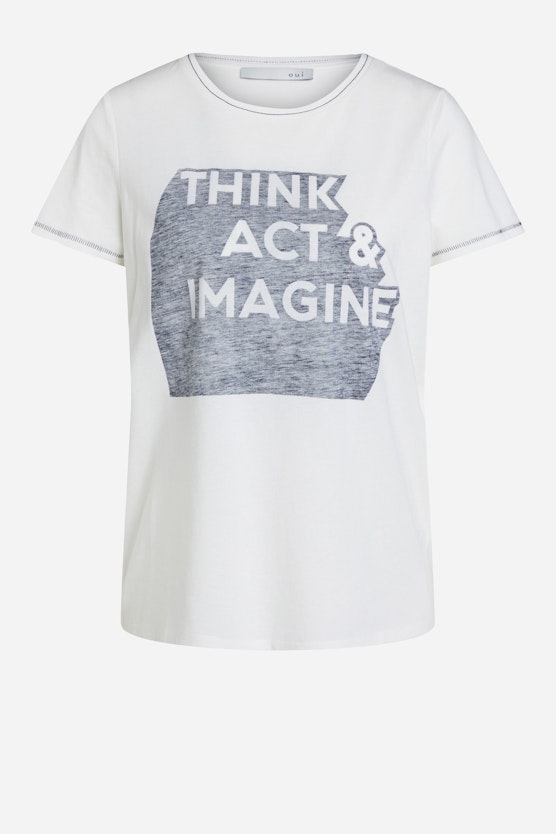 T-shirt with wording