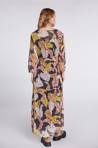 Maxi dress with volume sleeve