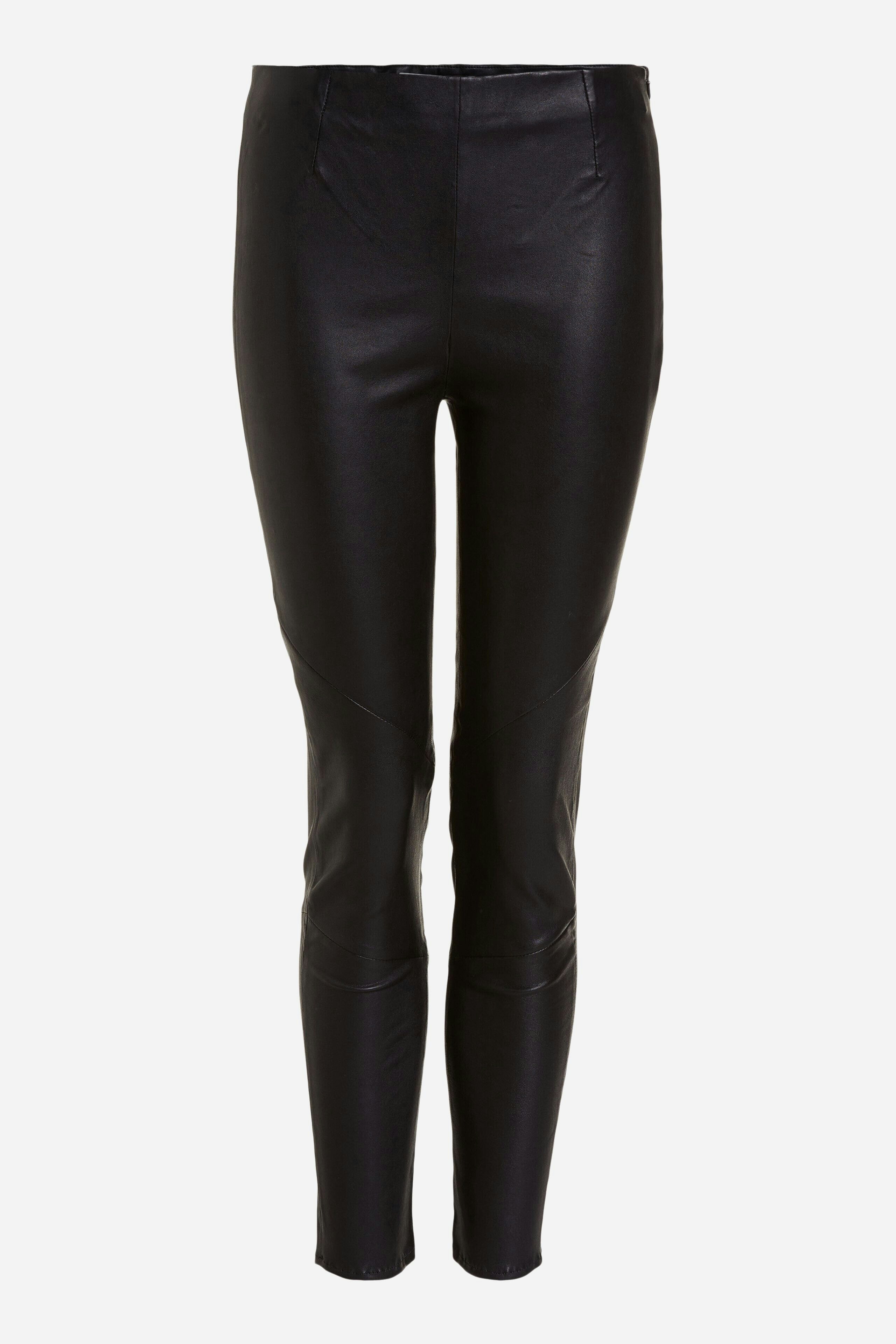 Leather trousers skinny fit | OUI 