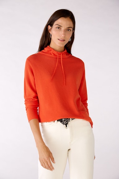 KEIKO Sweater with stand-up collar