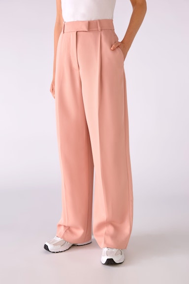Bild 3 von Pleated trousers viscose in rose | Oui