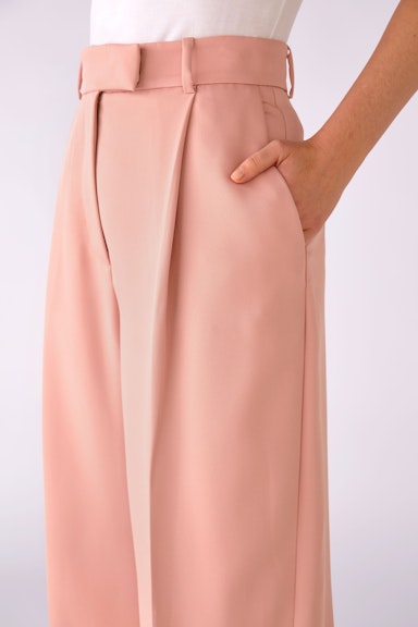Bild 5 von Pleated trousers viscose in rose | Oui