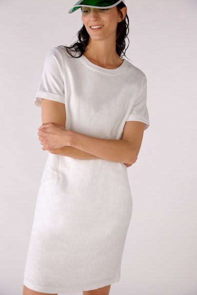 Bild 5 von Kleid im Leinenpatch in optic white | Oui
