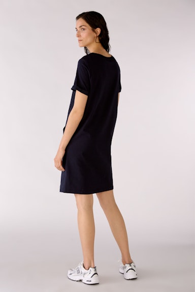 Bild 4 von Dress in linen patch in darkblue | Oui
