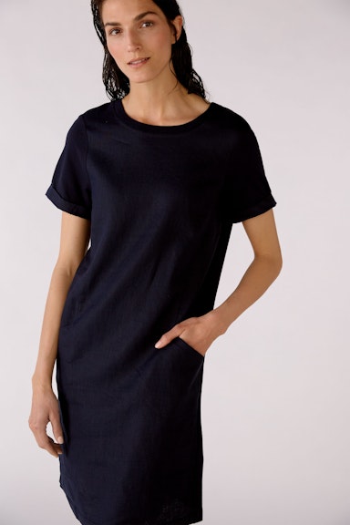 Bild 1 von Dress in linen patch in darkblue | Oui