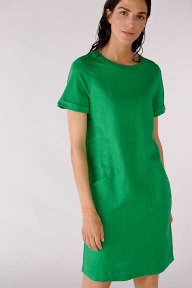 Bild 5 von Dress in linen patch in fern green | Oui