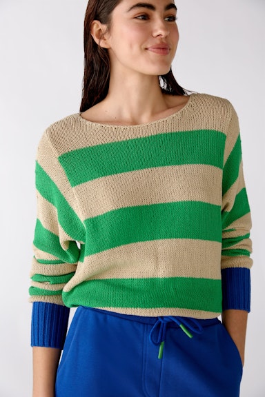 Pullover mit Streifen