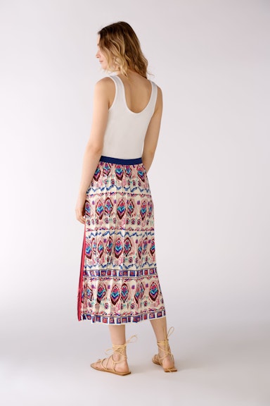 Pleated skirt in Silky Touch quality