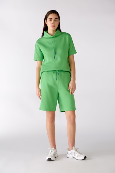 Bild 1 von Sweatshirt with short sleeves in fern green | Oui
