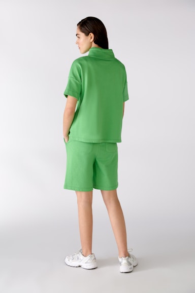 Bild 3 von Sweatshirt mit kurzen Ärmeln in fern green | Oui