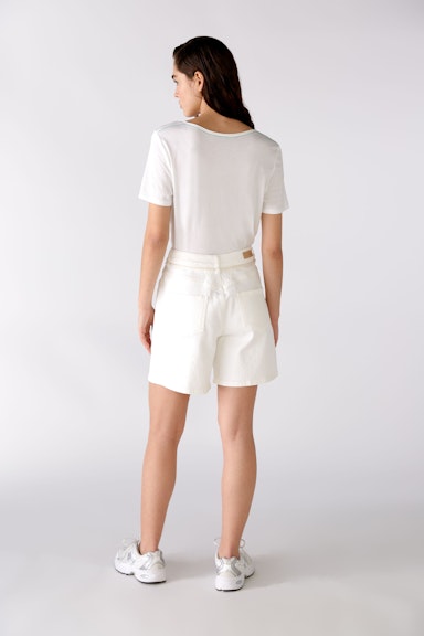 Bild 4 von Shorts aus Denim in optic white | Oui