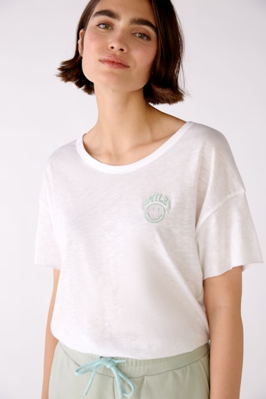 T-shirt oui x Smiley® with little smiley face
