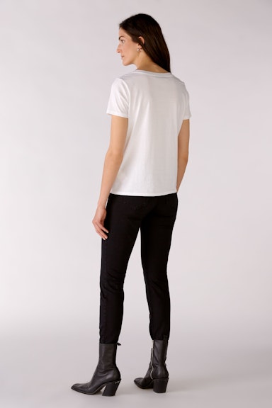 Bild 4 von CARLI T-Shirt 100% Bio-Baumwolle in optic white | Oui