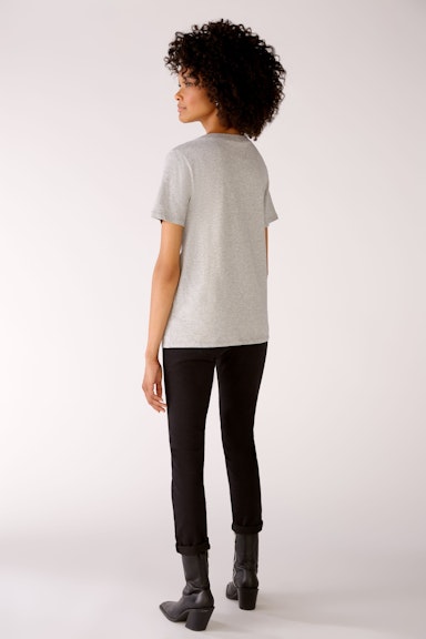 Bild 4 von CARLI T-Shirt 100% Bio-Baumwolle in light grey | Oui
