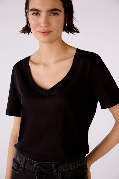 Bild 6 von CARLI T-shirt 100% organic cotton in black | Oui