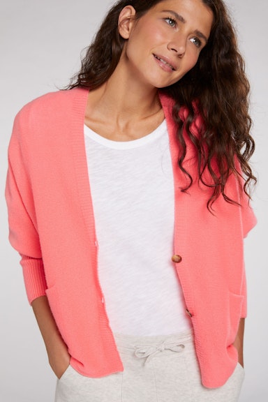 Bild 5 von Cardigan wool-cashmere blend in pink | Oui