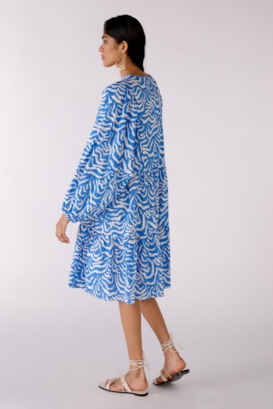 Bild 4 von Kleid mit Wellenmotiv in blue white | Oui
