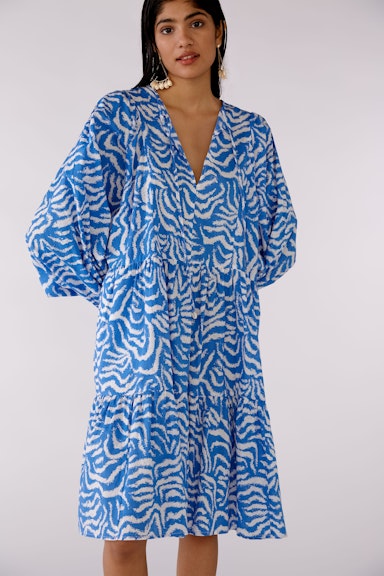Bild 6 von Kleid mit Wellenmotiv in blue white | Oui