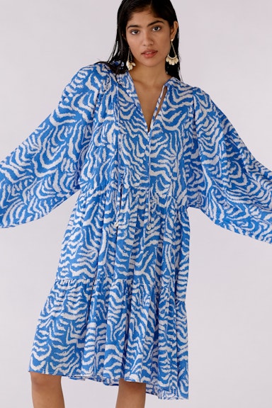 Bild 7 von Kleid mit Wellenmotiv in blue white | Oui