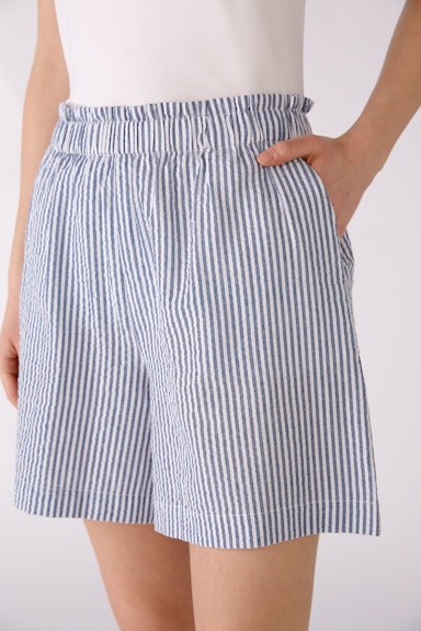 Bild 5 von Summer shorts striped in white blue | Oui