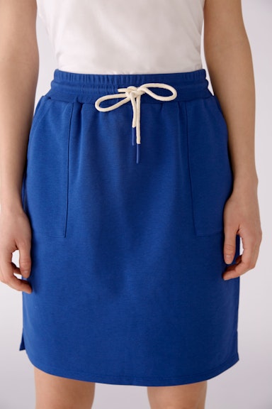 Bild 4 von Sweat skirt at knee length in mazarine blue | Oui