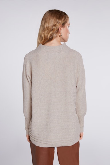 Bild 3 von Knitted jumper from cashmere mix in light stone | Oui