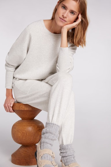 Bild 6 von Sweatpants relaxed fit in lt grey white | Oui