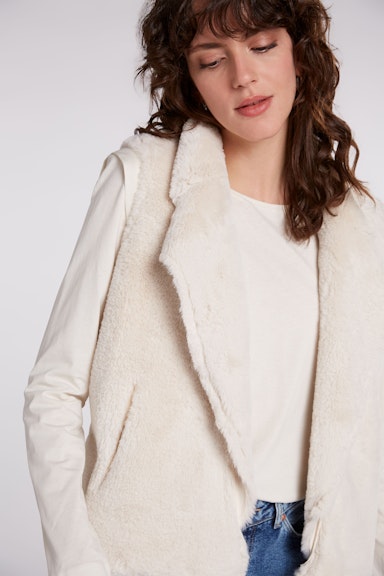 Bild 6 von Waistcoat faux Fur in offwhite | Oui