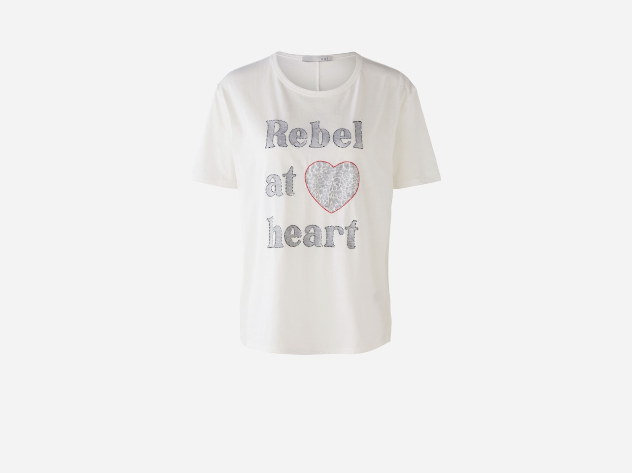 T-shirt with statement wording