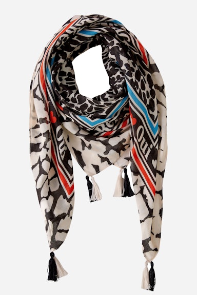 Scarf in all-over print