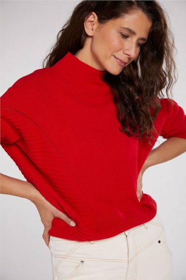Bild 1 von Knitted jumper wool blend in barbados cherry | Oui