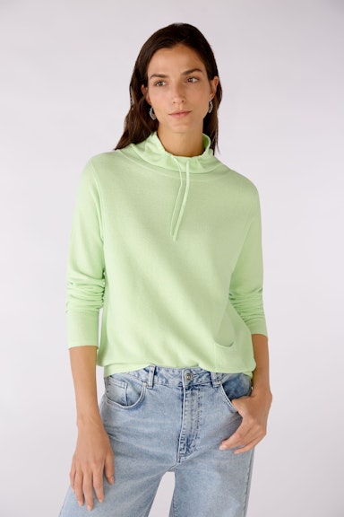 KEIKO Jumper with stand-up collar