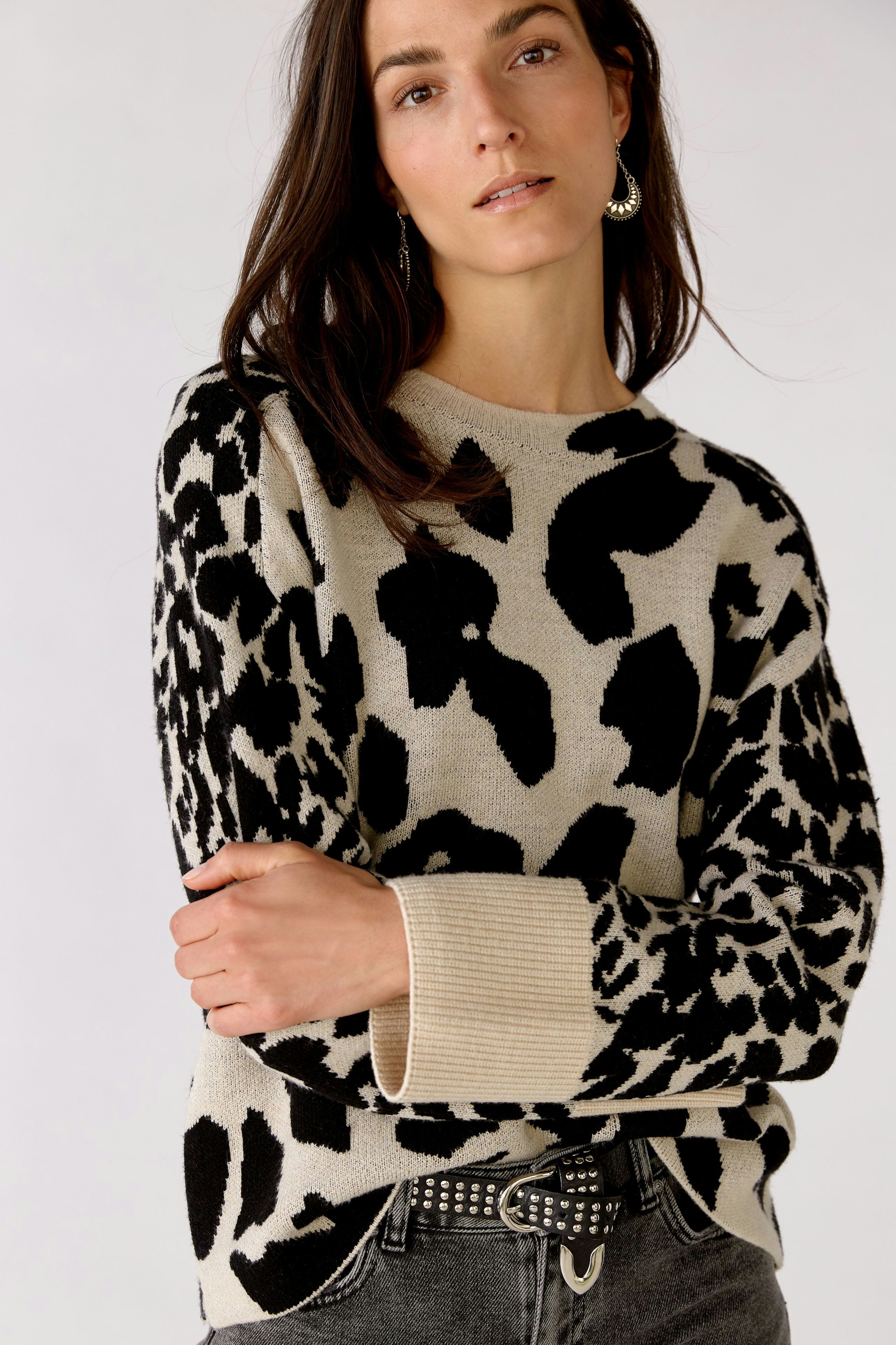 Ladies animal clearance print jumpers