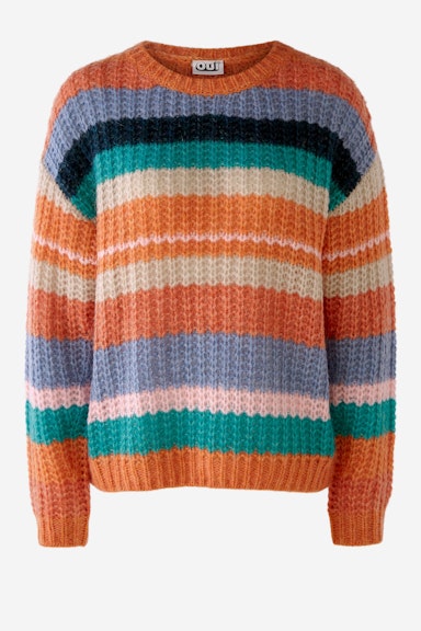 Pullover in Multicolour-Streifen