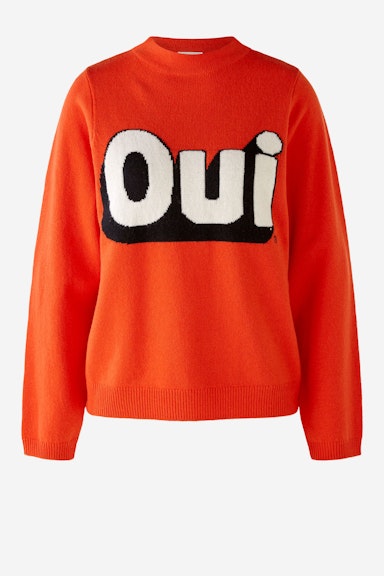 Pullover mit Oui Logo