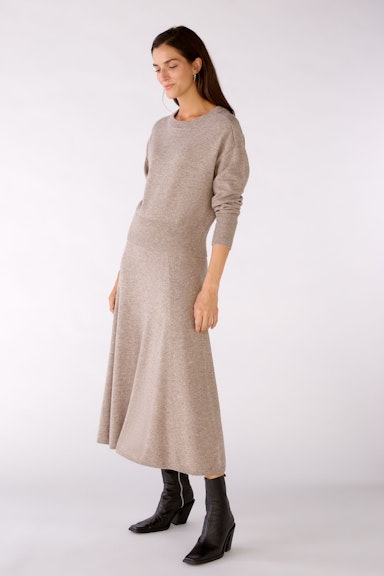 Bild 2 von Knitted jumper  in wool blend in Taupe Melange | Oui