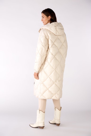 Quilted coat  with hood