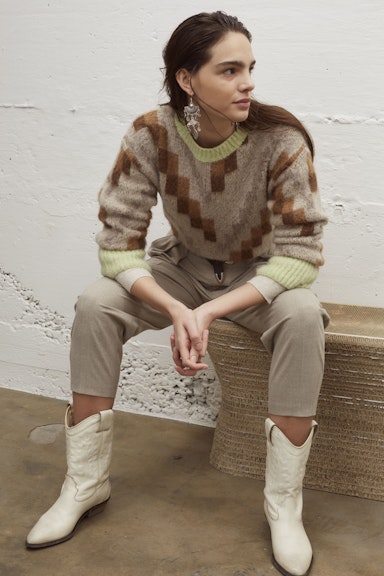 Knitted jumper  in jacquard