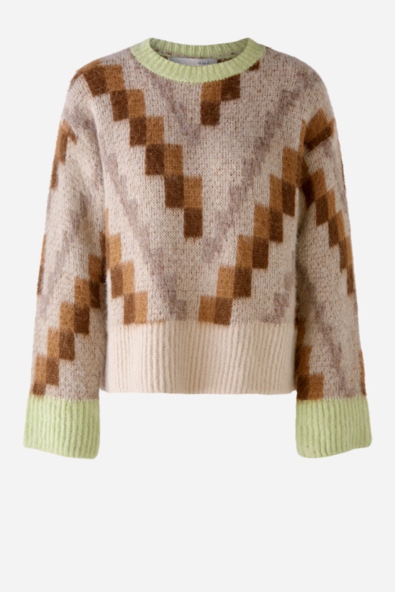 Knitted jumper  in jacquard