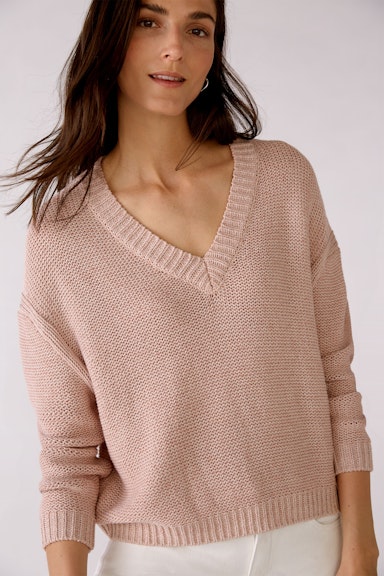 Jumper in cropped form