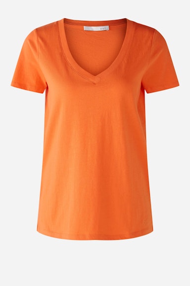 Bild 6 von CARLI T-shirt 100% organic cotton in vermillion orange | Oui